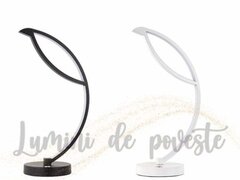 Veioza LED 40W White Swan, LED inclus, 1 surse de iluminare, Lumina: Cald, Natural, Rece, Echivalent